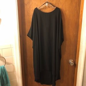 Black tunic shirt
